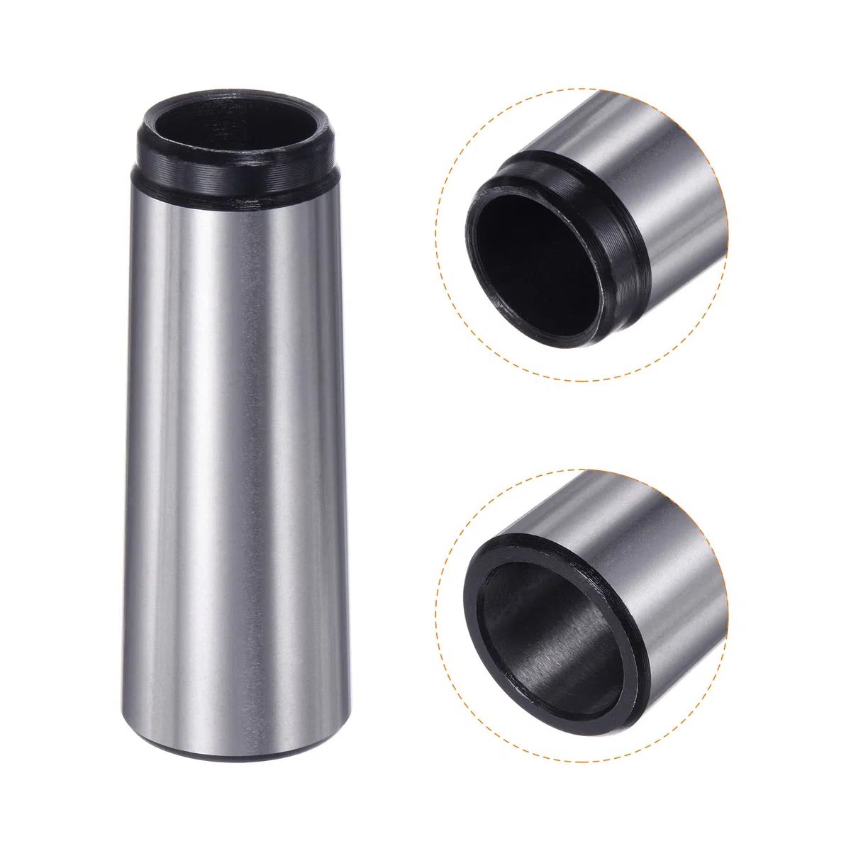 sourcing map MT4 a MT3 Morse Cono Adaptador Morse Cono Centro Manguito Reducción Taladro Manguito 4MT a 3MT para Torno fresadodo