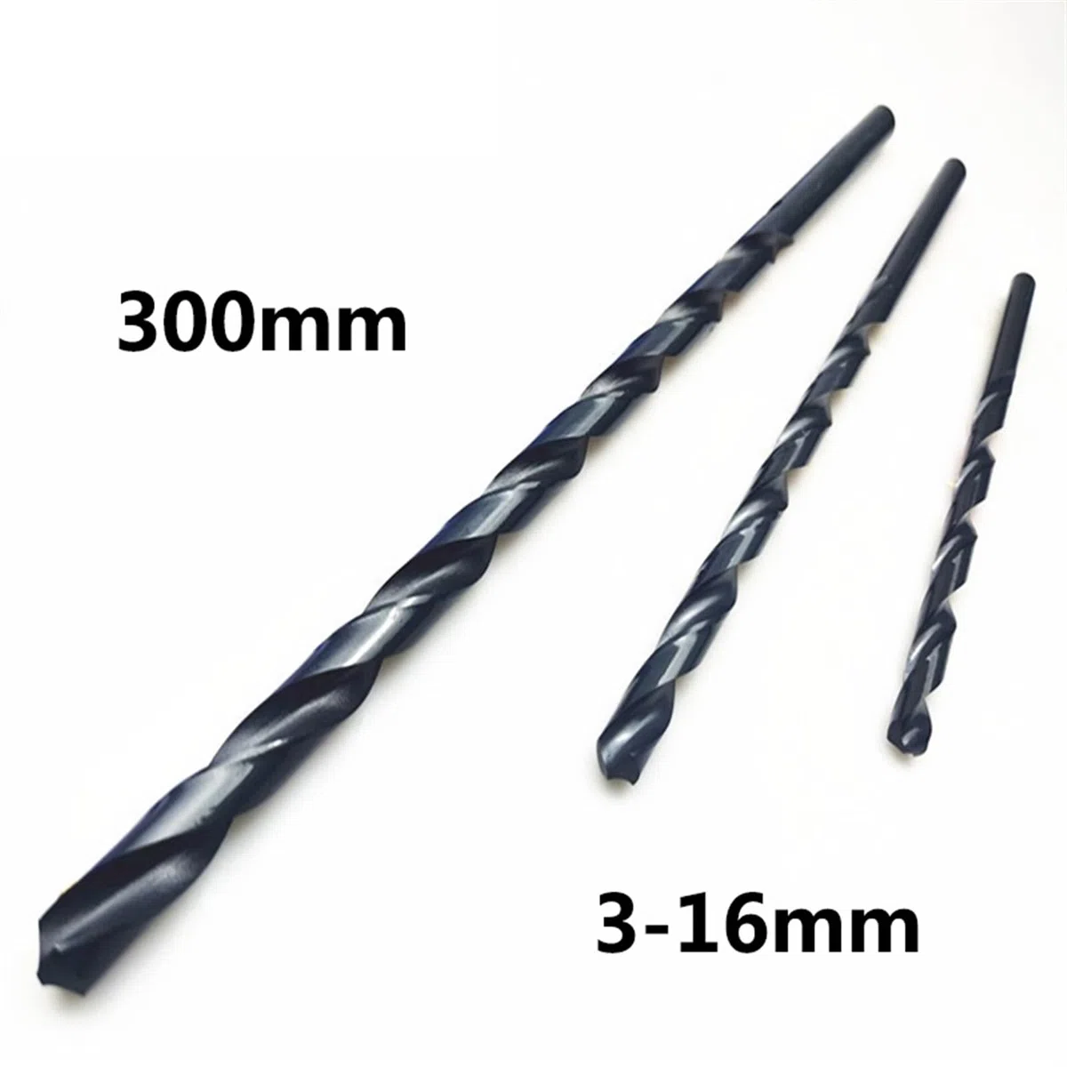Brocas helicoidales de 3 mm a 10,5 mm x 300 mm, 1 unidad (tamaño: 7,5 mm, 1 unidad)
